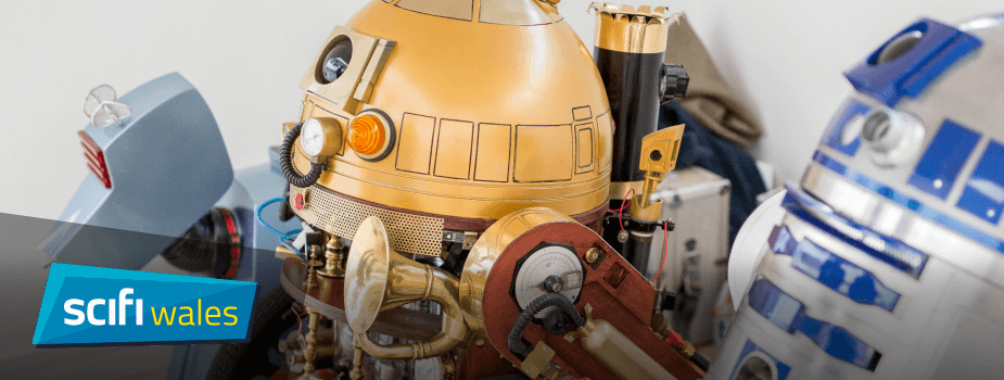Props and displays at Scifi Wales